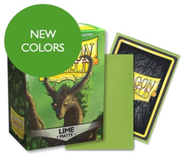 Dragon Shield Matte Sleeves: Lime